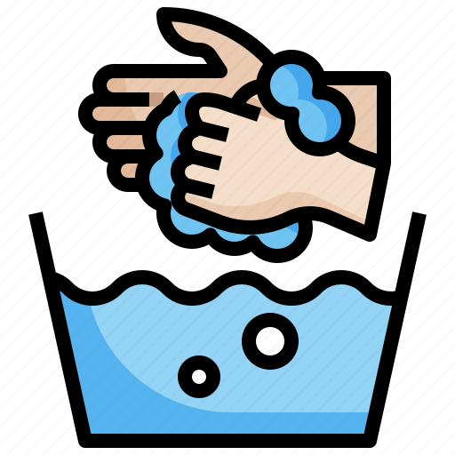 Hand, wash, cleaning, washing, hands, clean icon - Download on Iconfinder