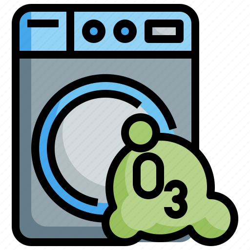 Ozonation, gas, ozone, layer, ecology, environment icon - Download on Iconfinder