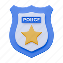 police badge, badge, police, star, emblem, shield, officer, sheriff, spy