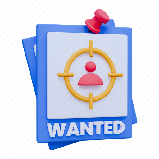 Wanted poster, wanted, poster, criminal, thief, banner, theft icon - Download on Iconfinder