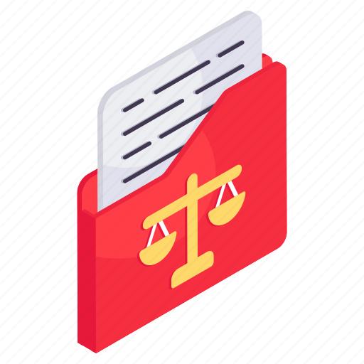 Legal record, legal folder, document, doc, archive icon - Download on Iconfinder