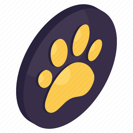 Animal footprint, dog paw, animal paw, pawprint, forepaw icon - Download on Iconfinder