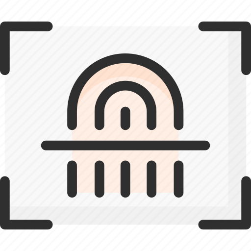 Finger, fingerprint, justice, law, scan, scanner icon - Download on Iconfinder
