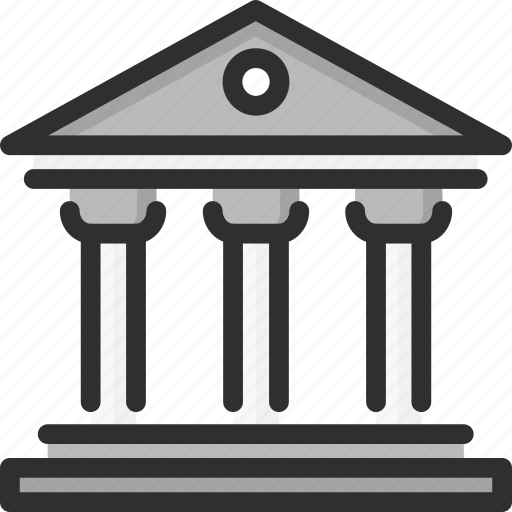 Building, column, justice, law icon - Download on Iconfinder