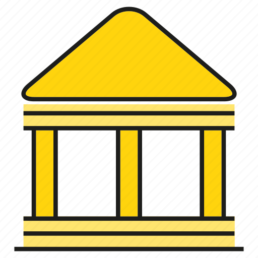 Bank, court, hall, judiciary, tribunal icon - Download on Iconfinder