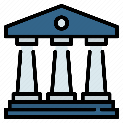 Architecture, bank, building, court, courthouse, justice, law icon - Download on Iconfinder