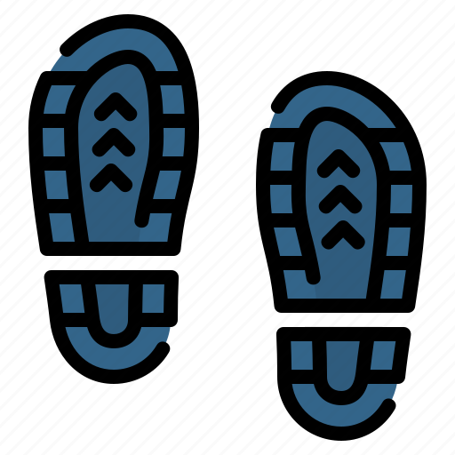 Feet, footprint, footwear, shoe, shoe prints icon - Download on Iconfinder