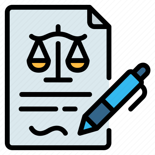 Agreement, contract, document, justice, law, lawyer, legal icon - Download on Iconfinder