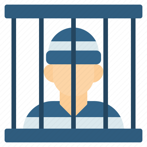 Convict, criminal, custody, jail, jailhouse, prison, prisoner icon - Download on Iconfinder
