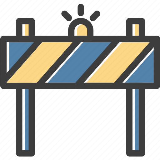 Barrier, construction, repair, road icon - Download on Iconfinder