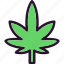flower, leaf, marijuana, plant 