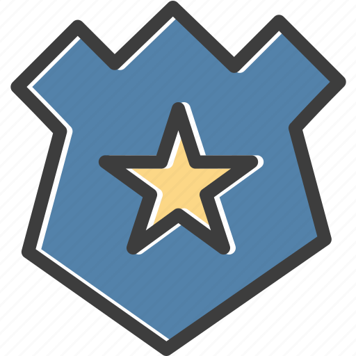 Badge, law, nforcement, star icon - Download on Iconfinder