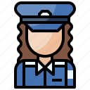 avatar, costume, girl, people, police, woman