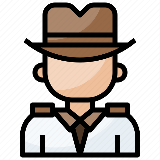 Avatar, job, occupation, people, police, sheriff icon - Download on Iconfinder