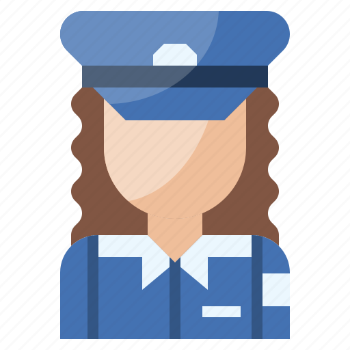 Avatar, costume, girl, people, police, woman icon - Download on Iconfinder
