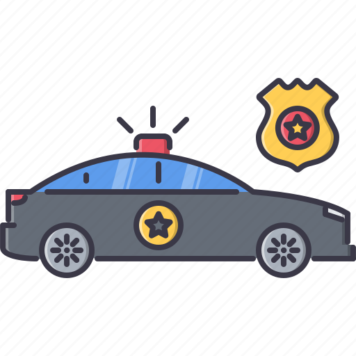 Car, court, flasher, jurisprudence, law, police icon - Download on Iconfinder