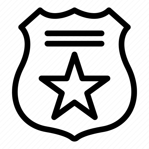 Face, logo, man, person, police, silhouette, star icon - Download on Iconfinder