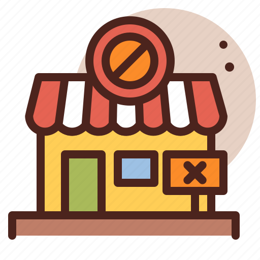 Close, crisis, economy, recession, shop, startup icon - Download on Iconfinder