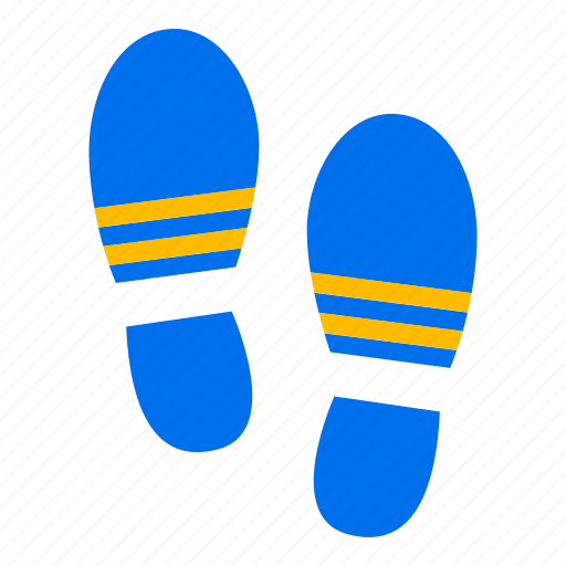 Feet, foot, footprint, history, impression, step, track icon - Download on Iconfinder