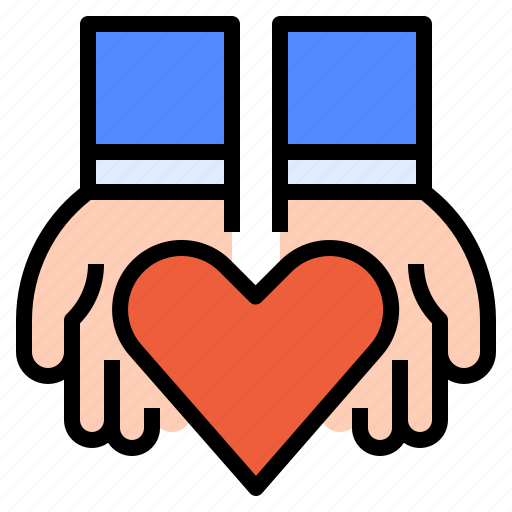 Chance, generosity, heart, leadership, support icon - Download on Iconfinder