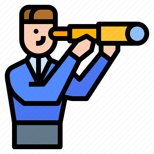 Avatar, brass, handle, telescope, vision icon - Download on Iconfinder