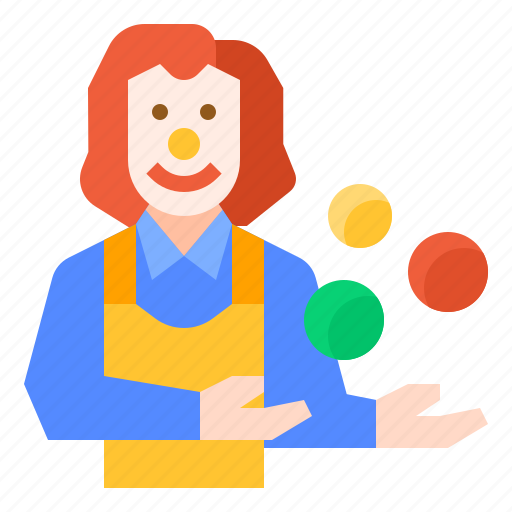 Clown, funny, humor, joke icon - Download on Iconfinder