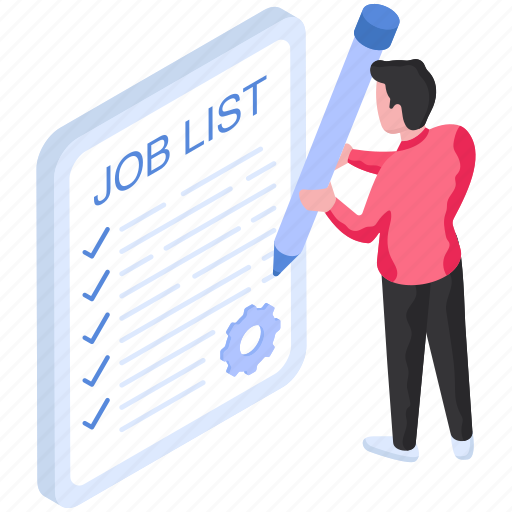 Checklist, writing list, todo, worksheet, job list icon - Download on Iconfinder