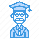 teacher, professor, man, education, avatar