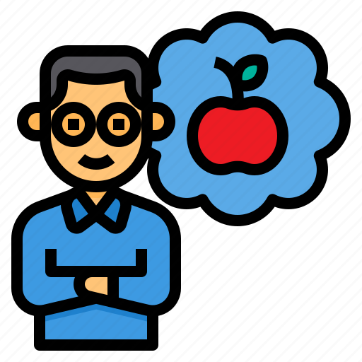 Idea, apple, creativity, learning, student icon - Download on Iconfinder