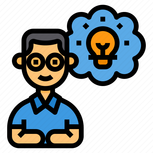 Idea, thinking, creativity, intelligence, student icon - Download on Iconfinder