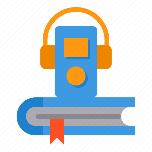 Audio, book, music, player, headphone, learning icon - Download on Iconfinder