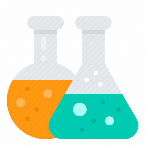 Flask, chemistry, laboratory, science, education icon - Download on Iconfinder