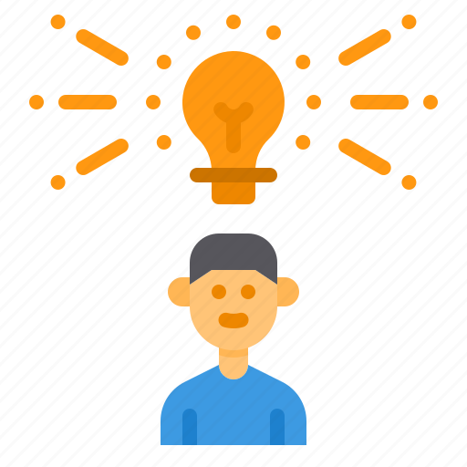 Idea, light, bulb, creativity, intelligence, student icon - Download on Iconfinder