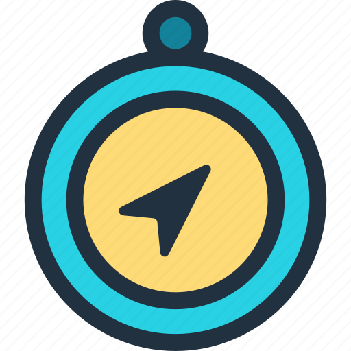 Arrow, compass, direction, location, navigation, pin, up icon - Download on Iconfinder