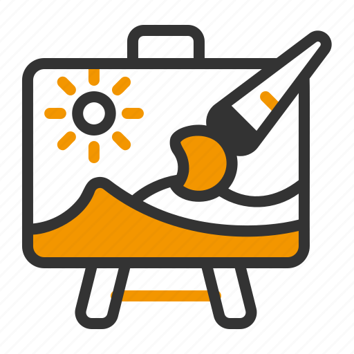 Art, paint, learning, study, education, brush icon - Download on Iconfinder