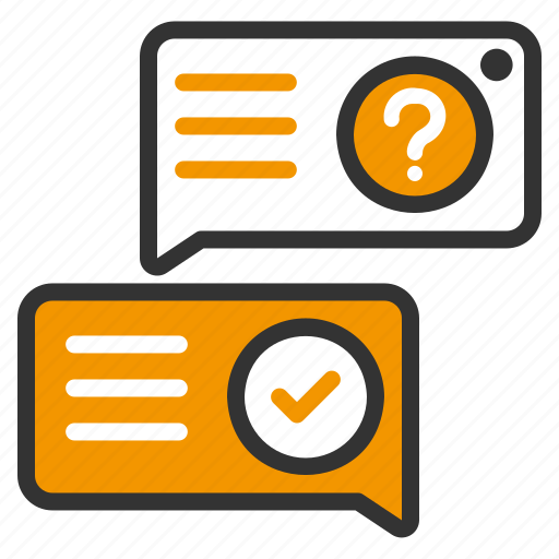 Question, answer, education, help, support, study icon - Download on Iconfinder