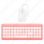 keyboard, mouse, click, computer, cursor, device, technology 
