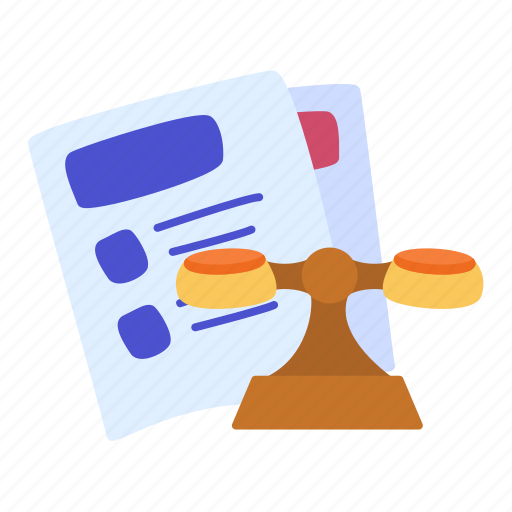 Justice, legal, document, edivence icon - Download on Iconfinder