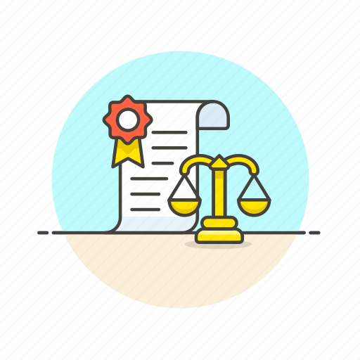 Document, law, legal, certificate, exam, judge, justice icon - Download on Iconfinder