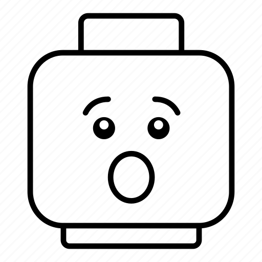 Emoticons, emotions, surprised, emoticon, emotion, face, smiley icon - Download on Iconfinder