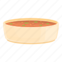 lentil, soup, bean, red