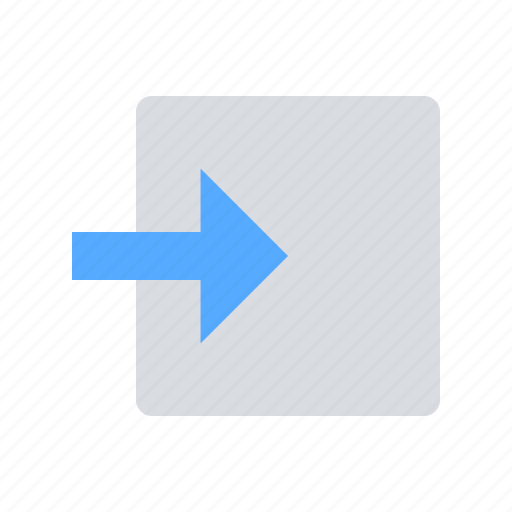 Arrow, enter, login icon - Download on Iconfinder