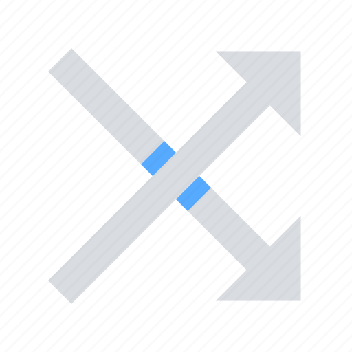 Cross, shuffle, swap icon - Download on Iconfinder