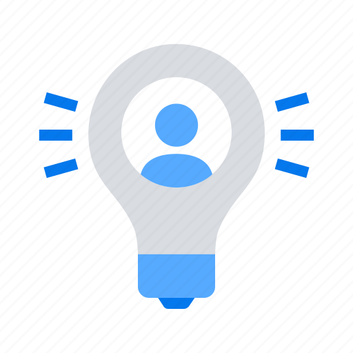 Idea, person, bulb icon - Download on Iconfinder