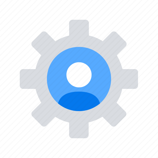 Gear, man, specialist icon - Download on Iconfinder