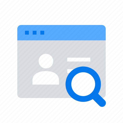Search, account, online profile icon - Download on Iconfinder