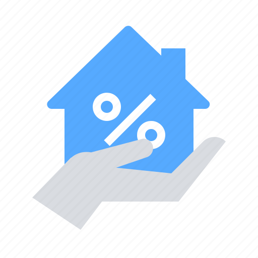 Discount, percentage, property sale icon - Download on Iconfinder