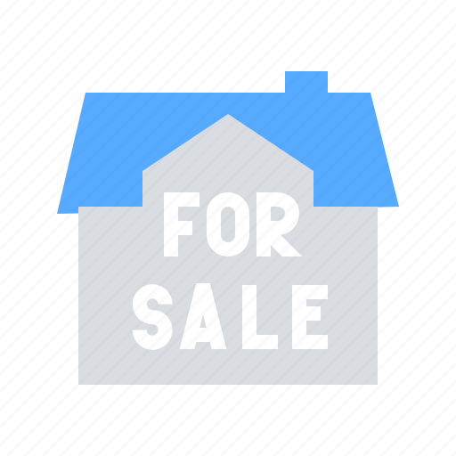 For sale, house, property icon - Download on Iconfinder