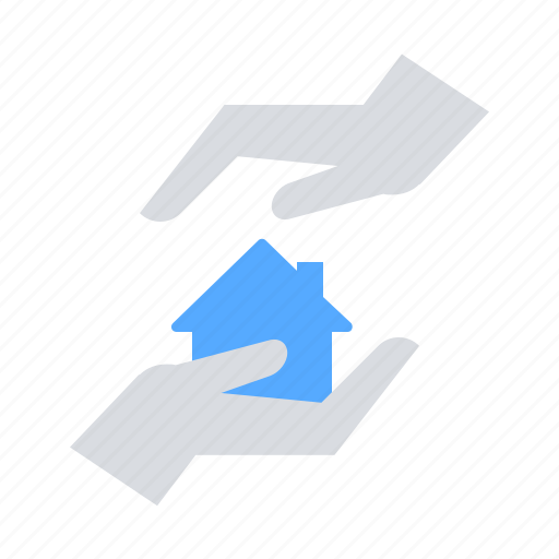 Hands, house, protection icon - Download on Iconfinder