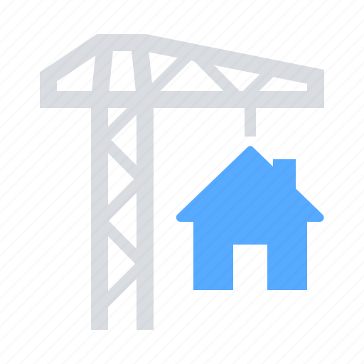 Building, construction, tower crane icon - Download on Iconfinder